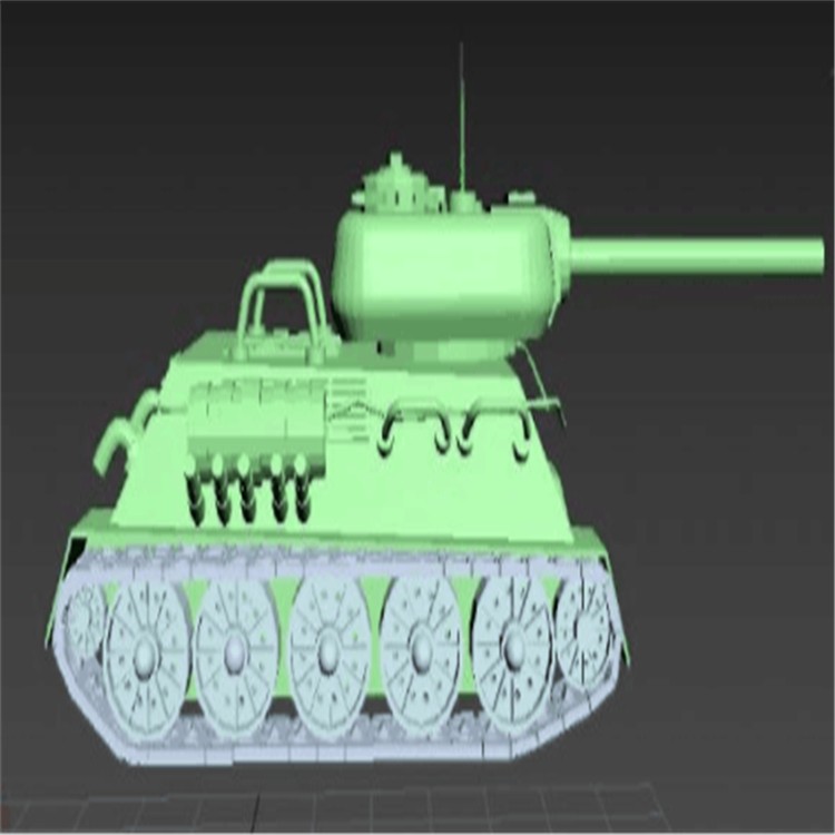 天门充气军用坦克模型